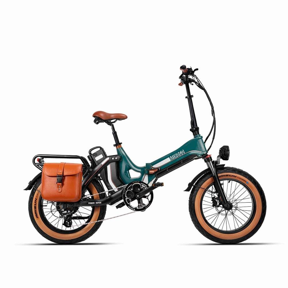MIHOGO ONE bici elettrica 20" fat pieghevole grigia utility