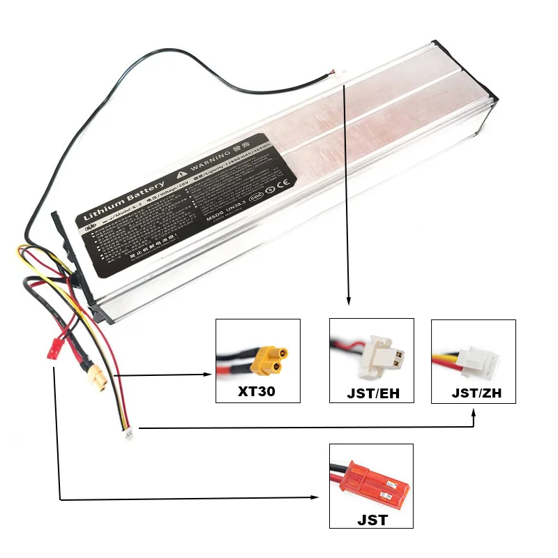ANSENI Batteria 12,8Ah 36V per Xiaomi Pro / Pro 2 autonomia reale