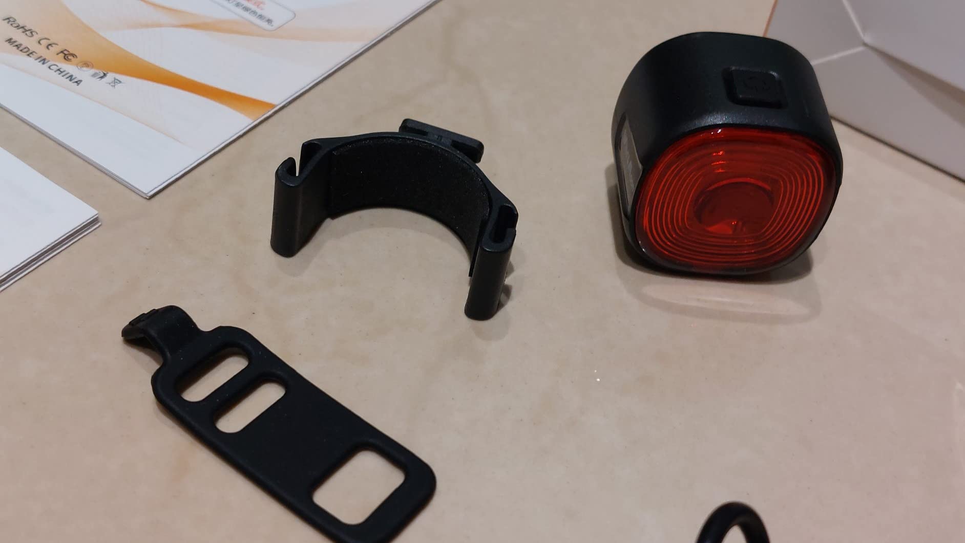 Wind&Moon Combined Lamp 400LM set luci bici USB 6 modalità