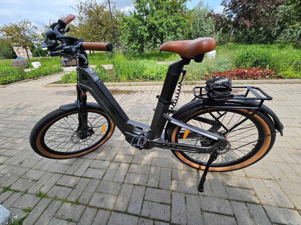 Mihogo Air Carbon e-bike carbonio grigia doppia batteria