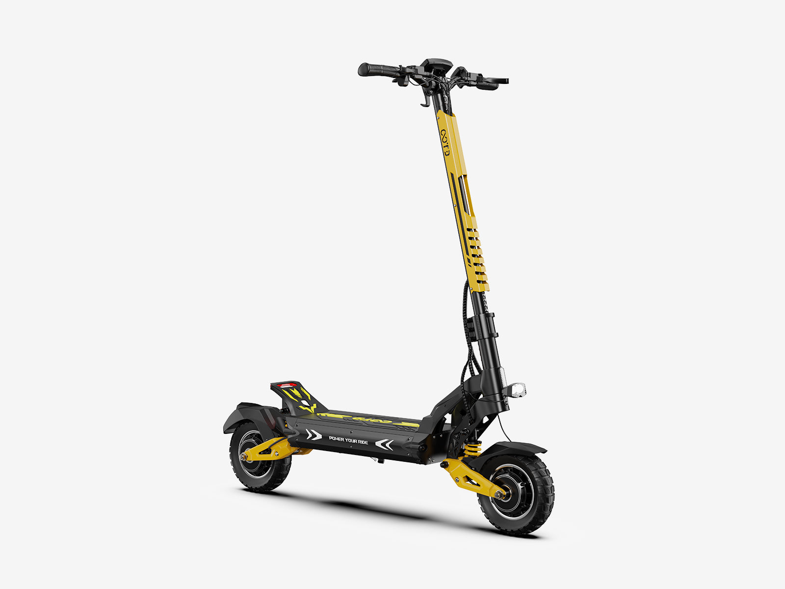 OOTD SR3 monopattino elettrico nero-giallo pieghevole urbano