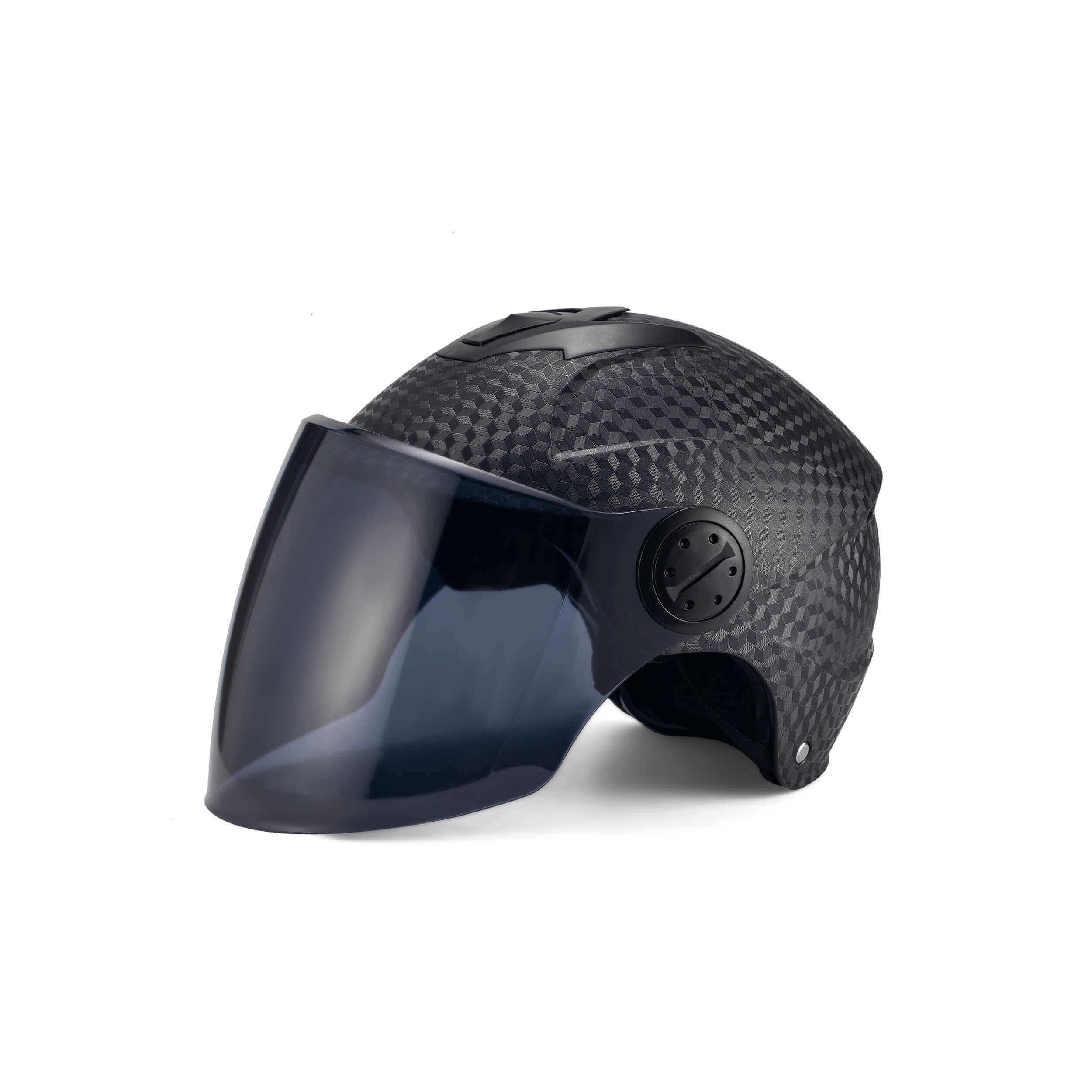 MIHOGO Helmets Half Helmet Casco con Occhiali NX/ONE/RX2.4