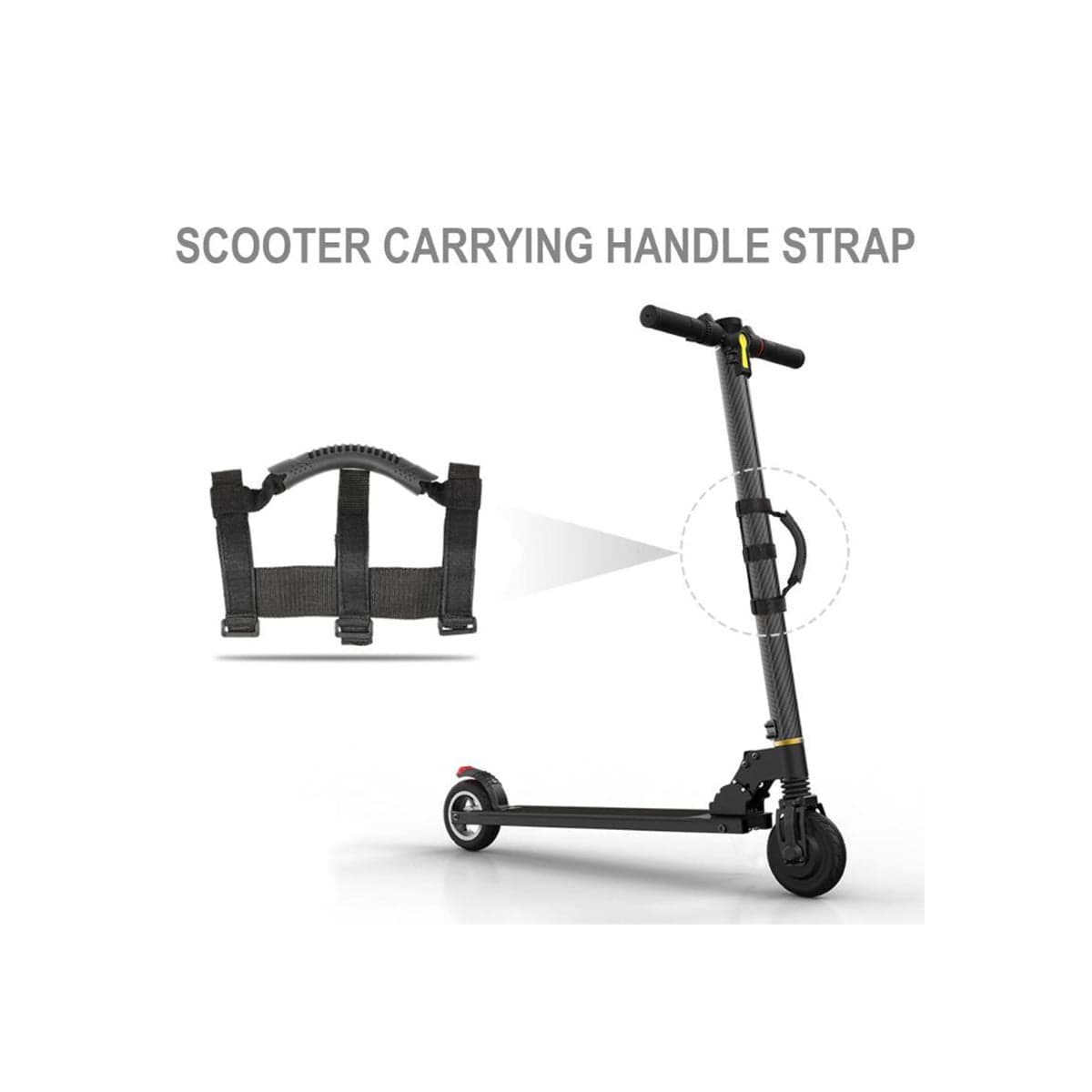Pure Electric Stem Carry Strap tracolla trasporto monopattino