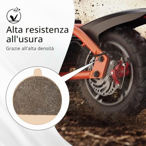 Aibiku Pastiglie freno sinterizzate Kugoo M4 M4 Pro 2 paia