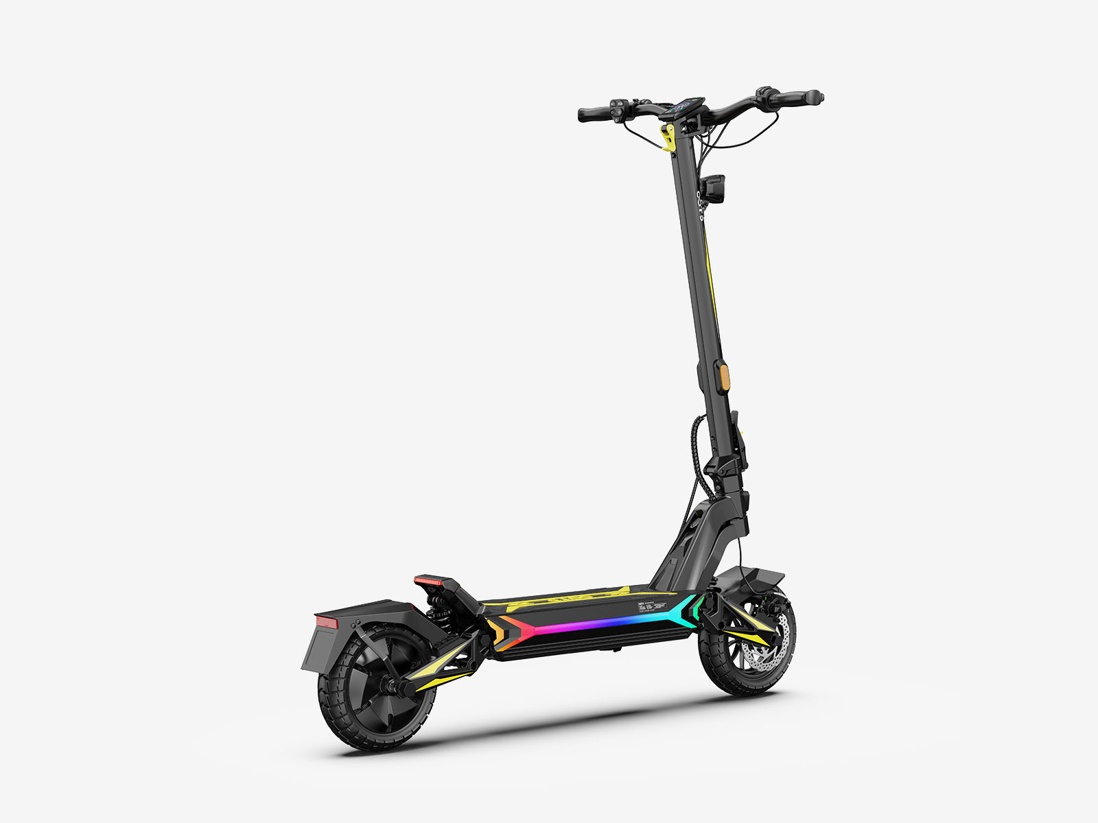 OOTD SR1 Monopattino elettrico nero-giallo telaio pieghevole