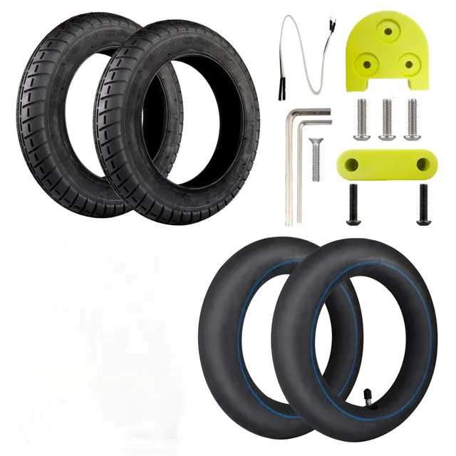 ANSENI Cubiertas Kit Ruote Wanda 10 Pollici Giallo M365