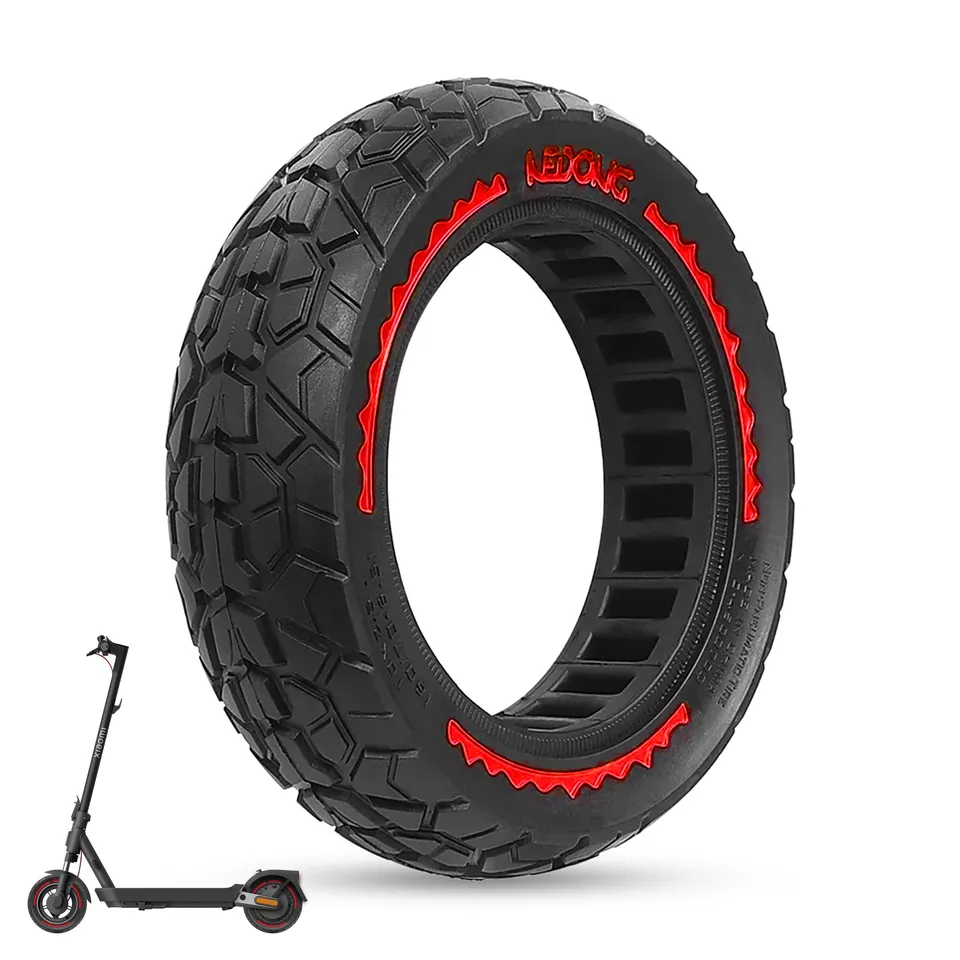 ANSENI Ruedas macizas ruota piena offroad 10 pollici 60/70-6.5 antiforatura