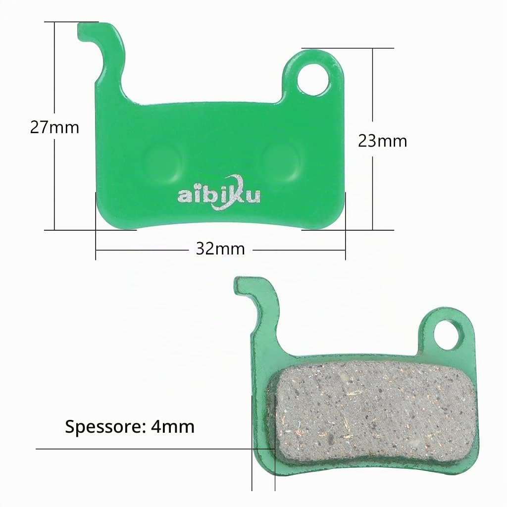 AIBIKU Pastiglie Freno Ceramica Xiaomi Mi 3 Monopattino 4 Pezzi