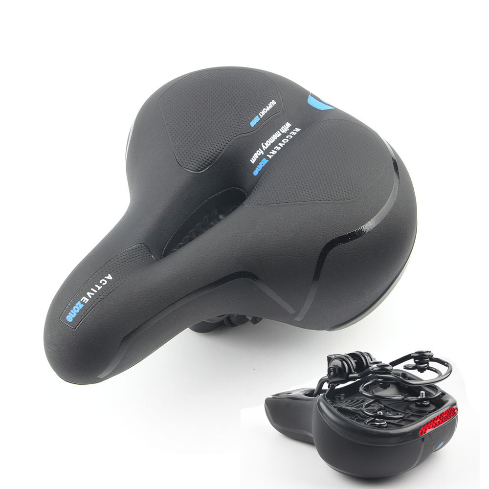 ANSENI Bicicletas sellino bici extra largo 20 cm imbottito