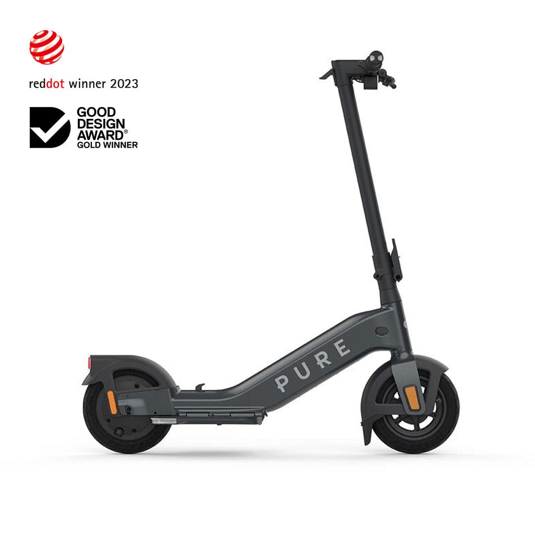 Pure Advance+ monopattino elettrico Mercury Grey autonomia 50 km