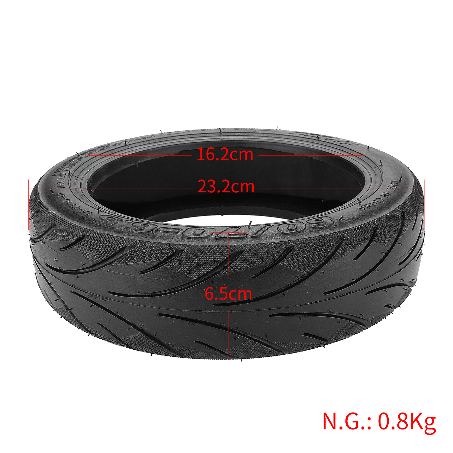 ANSENI Cubiertas Pneumatico Tubeless 60/70-6.5 Innova Gel G30