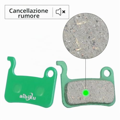 AIBIKU Pastiglie Freno Ceramica Xiaomi Mi 3 Monopattino 4 Pezzi