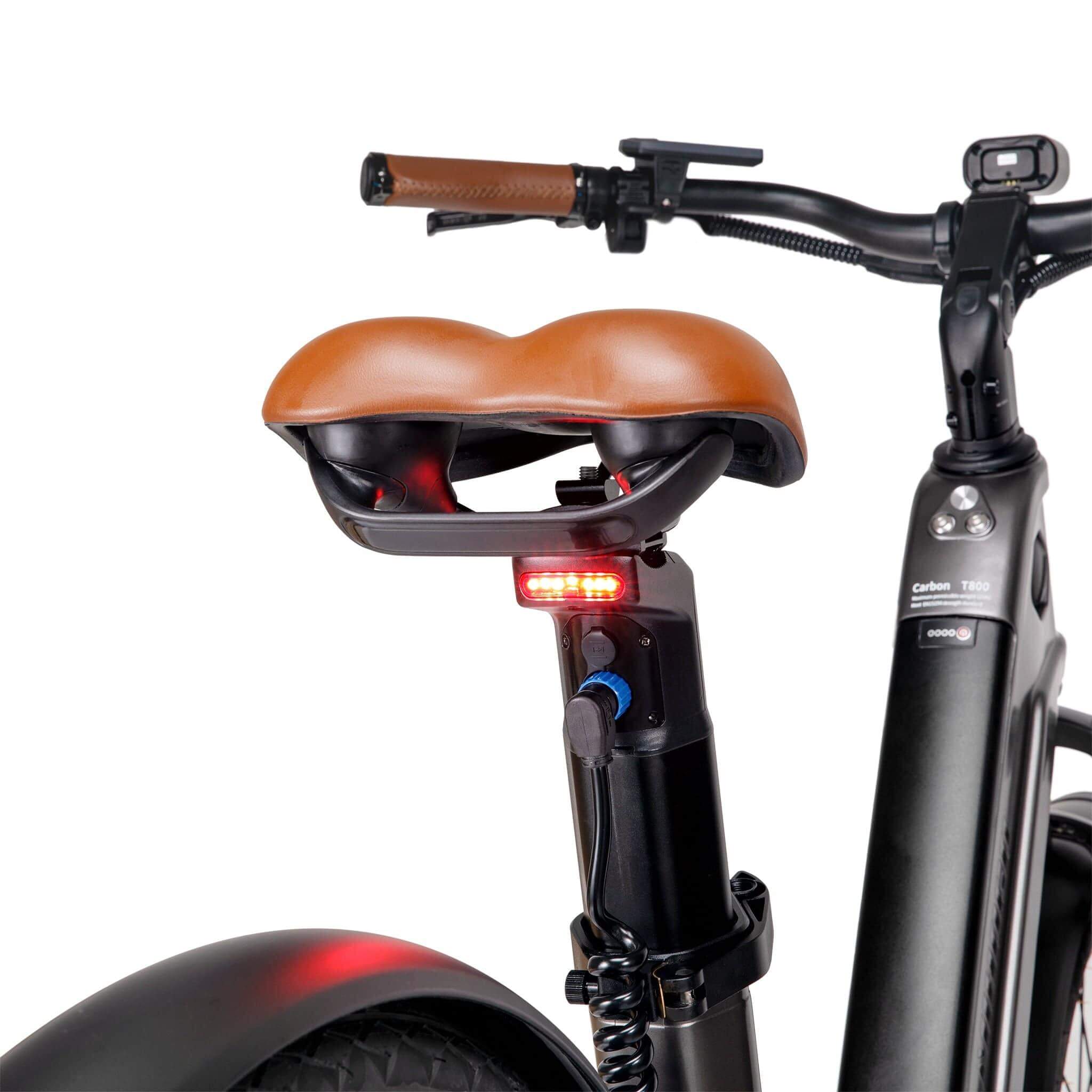 Mihogo Air Carbon e-bike carbonio grigia doppia batteria