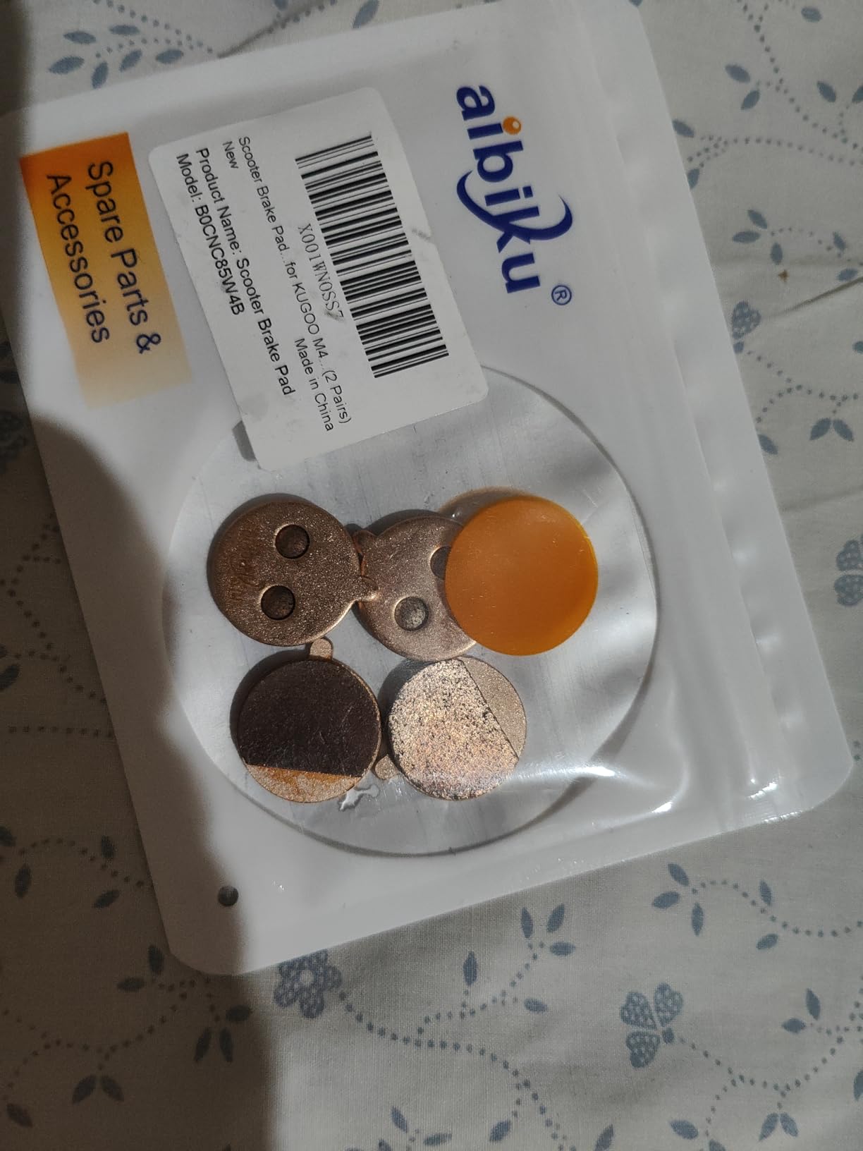 Aibiku Pastiglie freno sinterizzate Kugoo M4 M4 Pro 2 paia