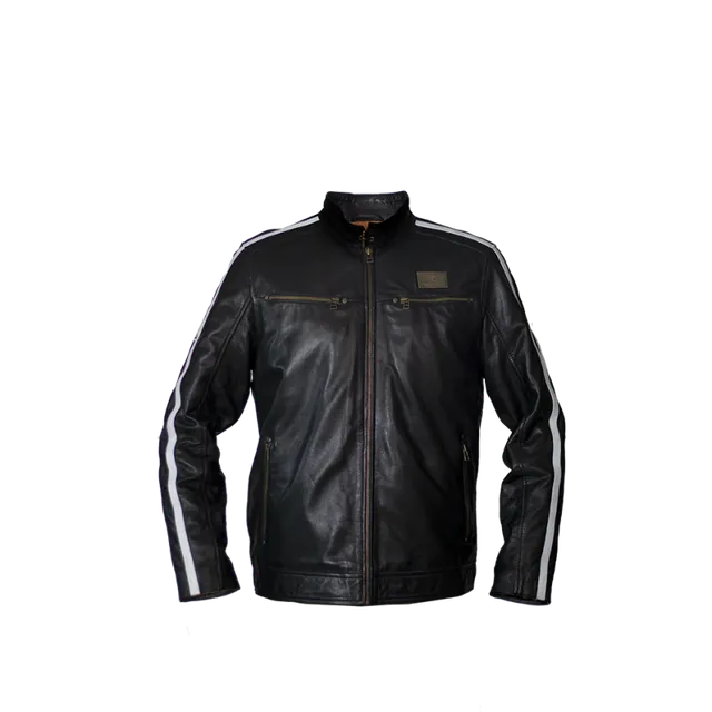 Rayvolt Racer Leather Jacket giacca pelle taglia M