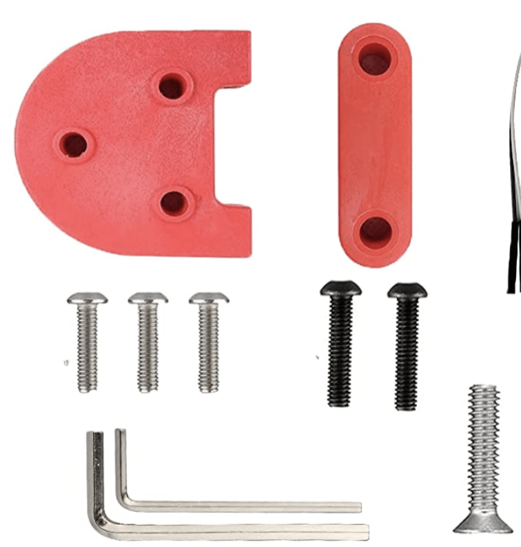 ANSENI Accesorios Adattatori Ruota 10 Pollici Xiaomi Rossi