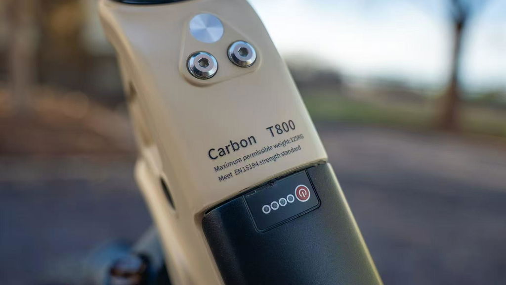 Mihogo Air Carbon e-bike carbonio grigia doppia batteria