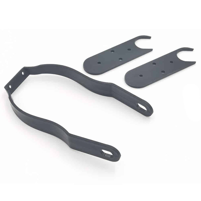 ANSENI Guardabarros Supporto parafango monopattino 10x2 nero