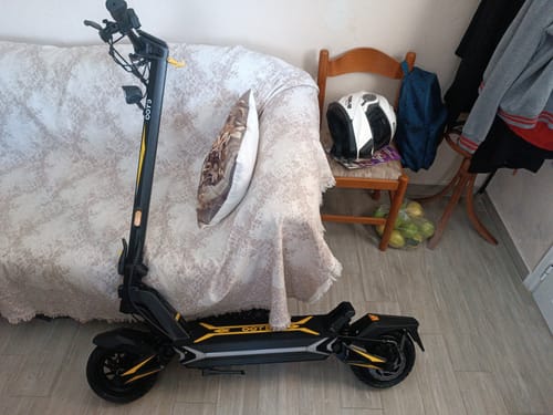 OOTD SR1 Monopattino elettrico nero-giallo telaio pieghevole